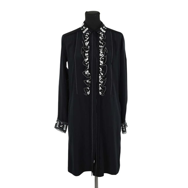 Robe en soie - Très Bon État noir <span itemprop=
