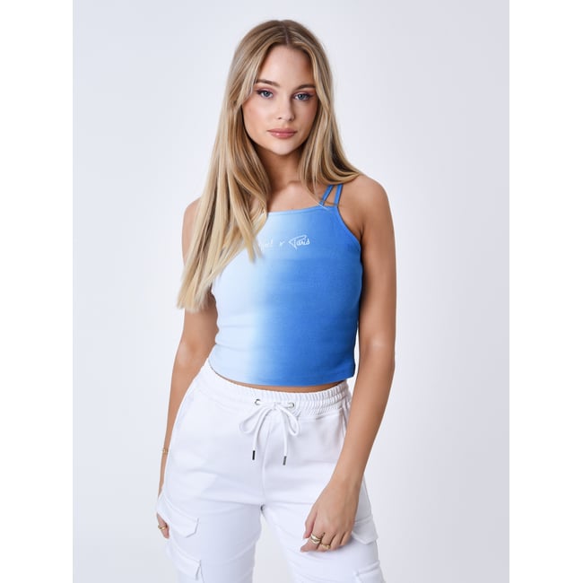 Top dégradé bleu glace <span itemprop=