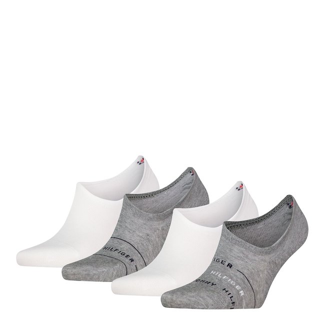 Gift Set of 4 Pairs of Socks in Cotton Mix - TOMMY HILFIGER