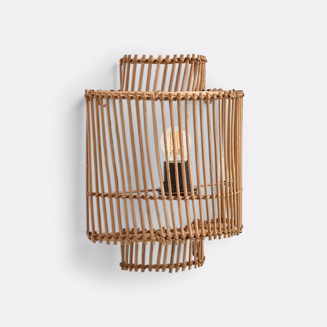 Haya Rattan Wall Light, natural, LA REDOUTE INTERIEURS