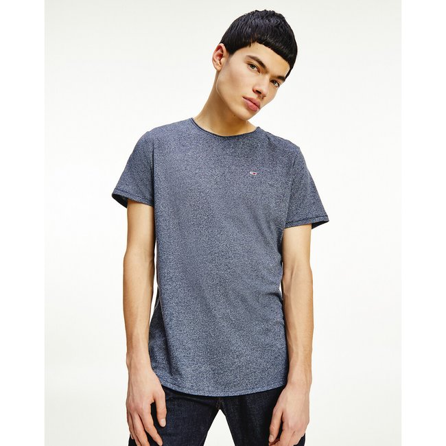 T-shirt girocollo Original blu chiné TOMMY JEANS