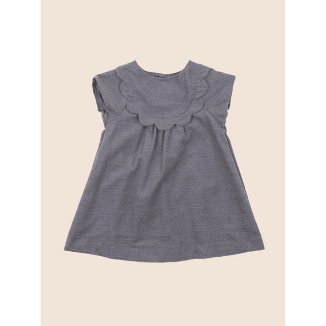 Robe - Très bon état gris <span itemprop=