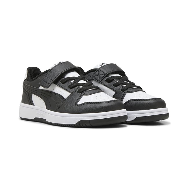Baskets basses REBOUND SLAM LO blanc/noir <span itemprop=