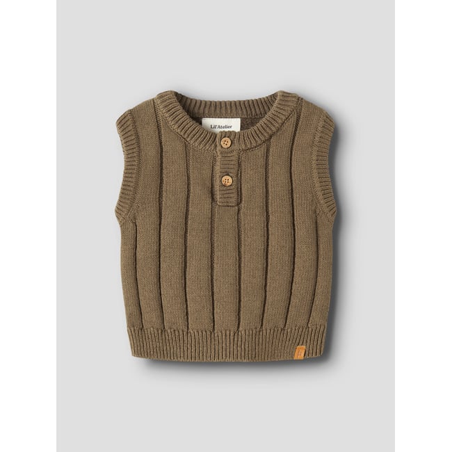 Gilet Tricoté kangaroo <span itemprop=