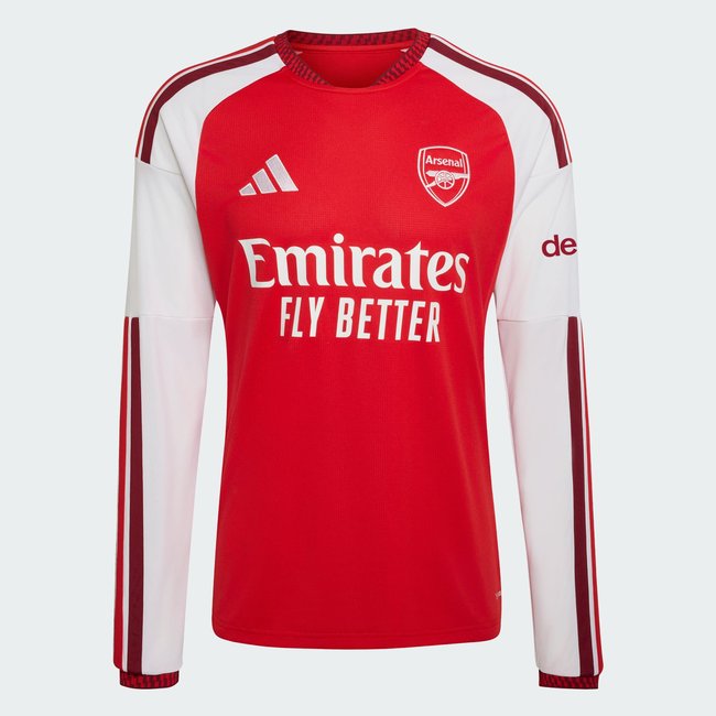 Maillot manches longues domicile Arsenal FC 26/27 better scarlet <span itemprop=