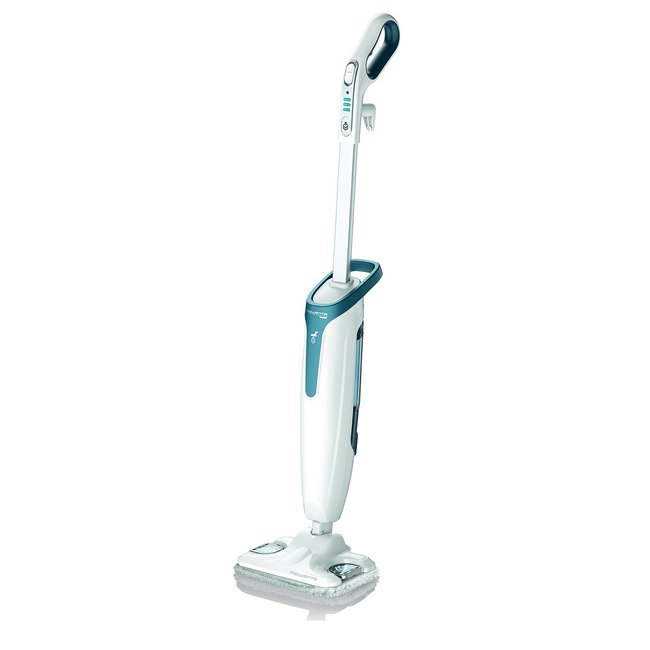 Nettoyeur vapeur balai avec fil RY6597WH bleu + blanc <span itemprop=