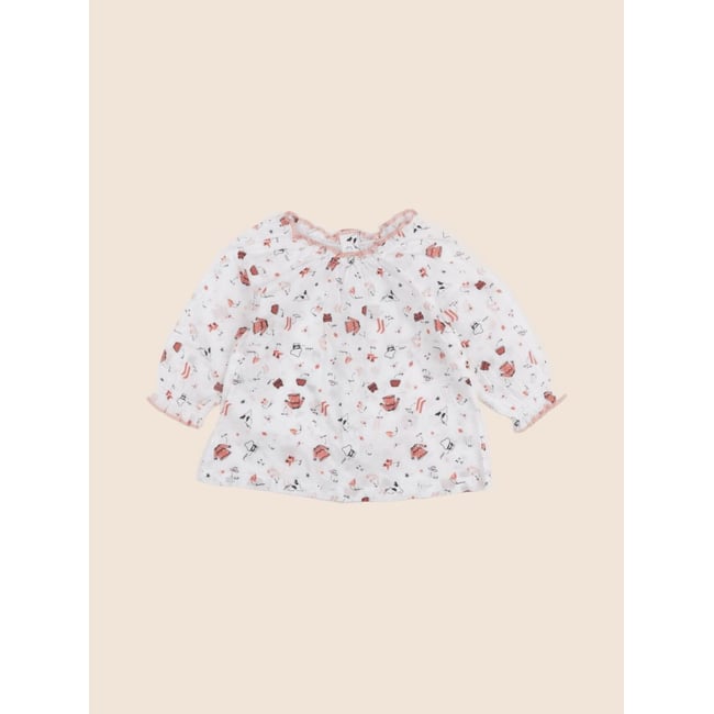 Blouse - Très bon état multicolore <span itemprop=