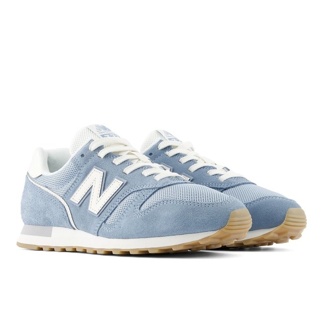 Baskets 373 bleu grisé <span itemprop=
