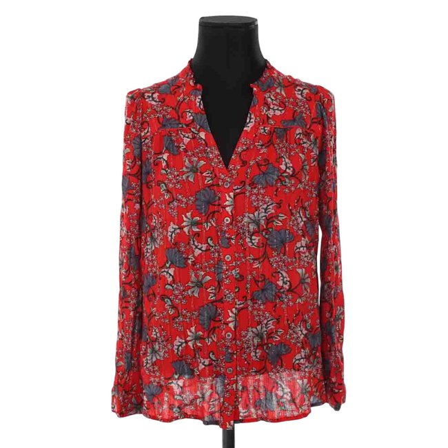 Blouse - Très Bon État rouge <span itemprop=
