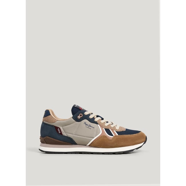 Sneaker im Materialmix BRIT BOOST - PEPE JEANS