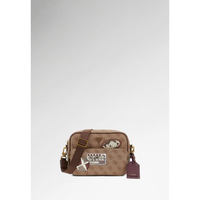 Sac Milano Crossbody beige/marron multicolore <span itemprop=