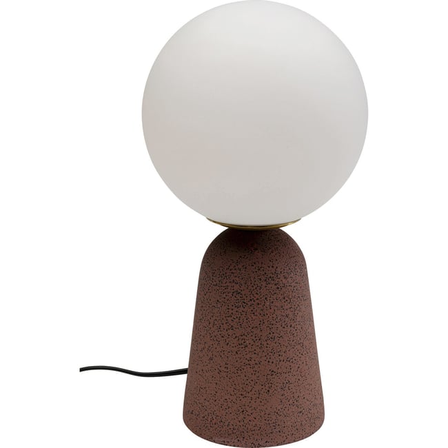 Lampe en verre et ciment, BOLLIE - KARE DESIGN