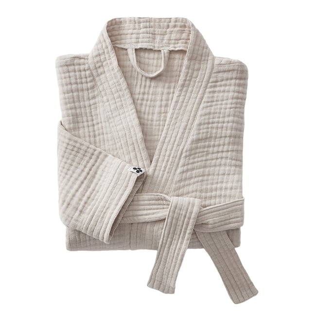 Peignoir kimono mixte Gaia en gaze de coton - EDEN