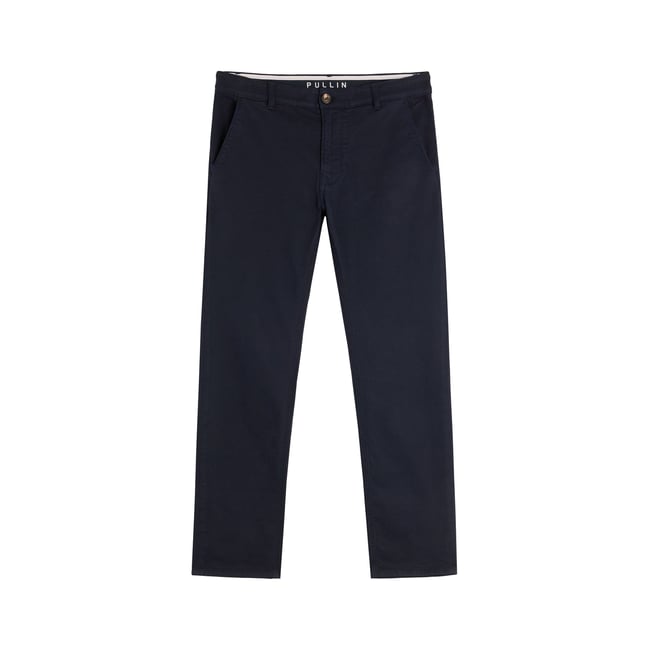 PANTALON CHINO INDIGO25 bleu <span itemprop=
