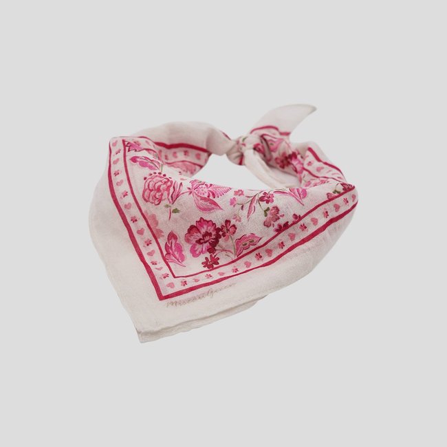 Foulard dorthy rose clair <span itemprop=