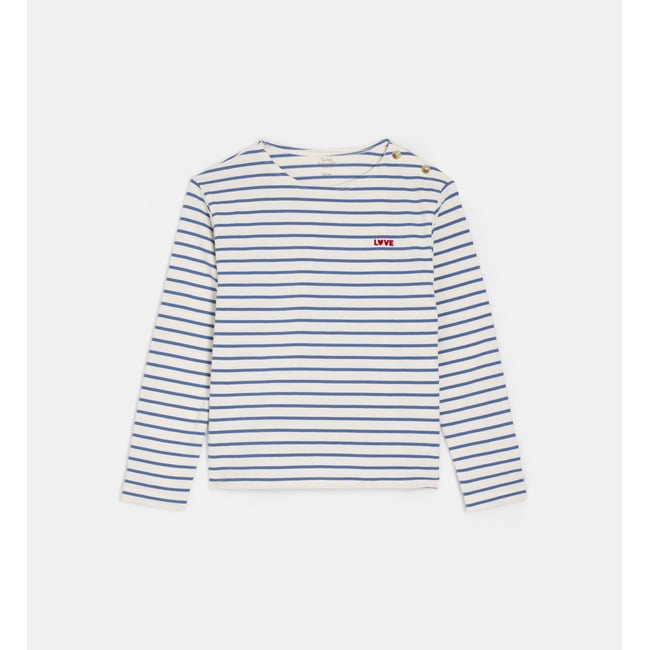 T-shirt droit talenzou kids rayures coton - CADET ROUSSELLE