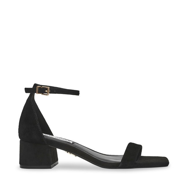 Sandali in pelle scamosciata Gena nero STEVE MADDEN