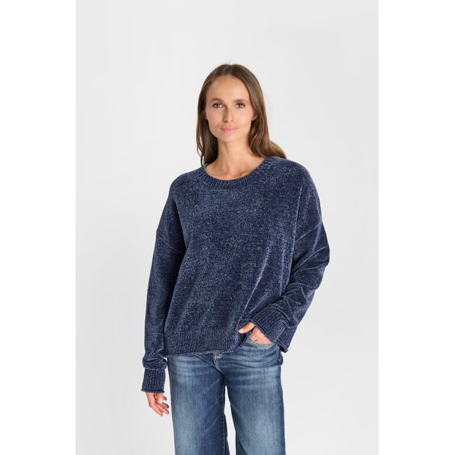 Pull BERON indigo <span itemprop=