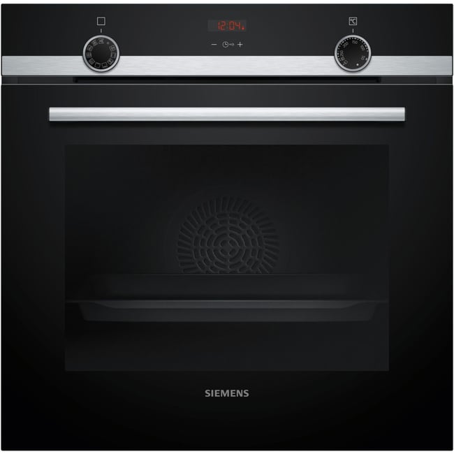 Four encastrable HB554AER3F iQ300 - Catalyse EcoClean, Chaleur Tournante 3D, Rails Télescopiques inox <span itemprop=