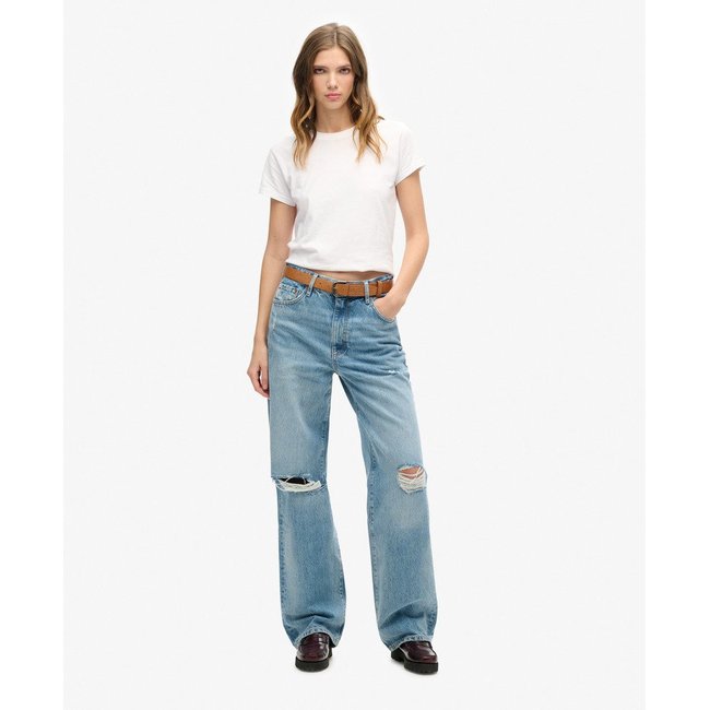 Jean large en coton bio - SUPERDRY