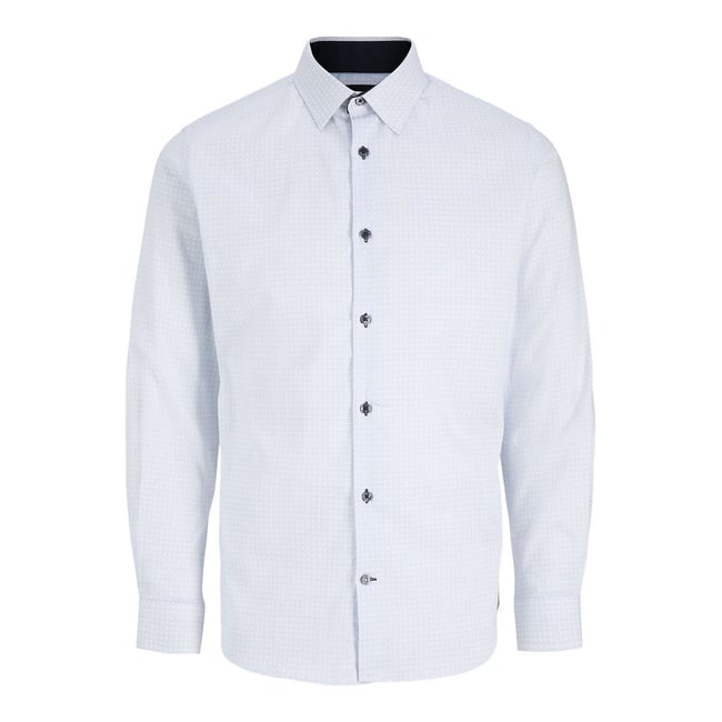 Chemise boutons contrastants, manches longues - JACK & JONES