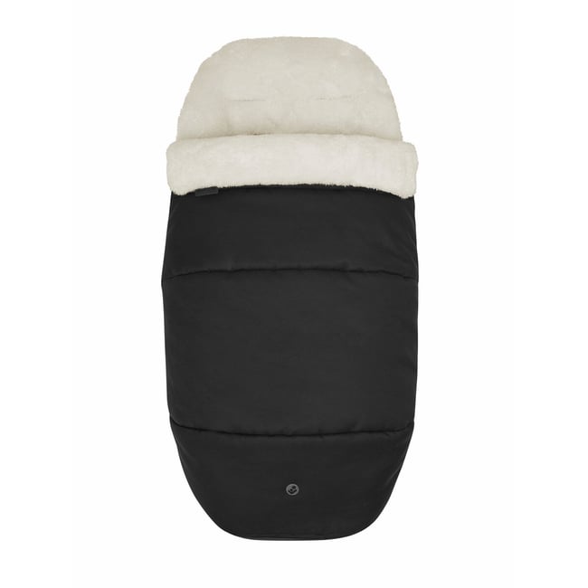 Chancelière pour poussette 2 en 1 noir <span itemprop=