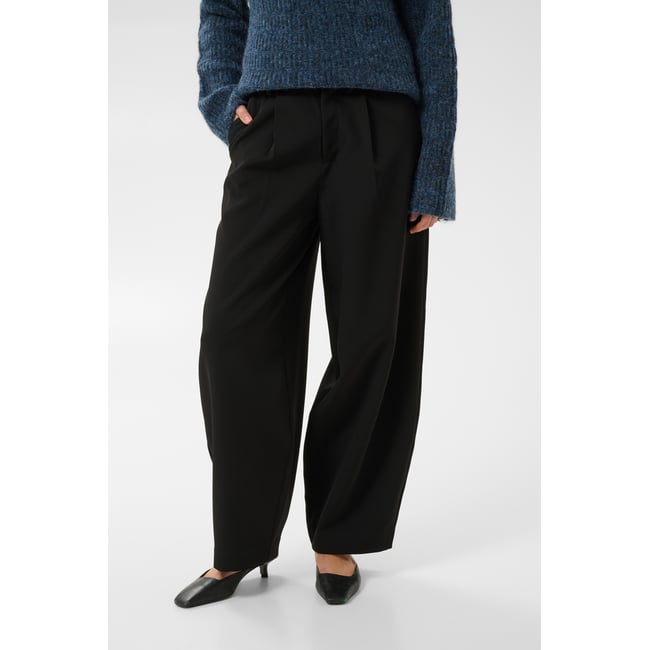 Pantalon de costume noir <span itemprop=