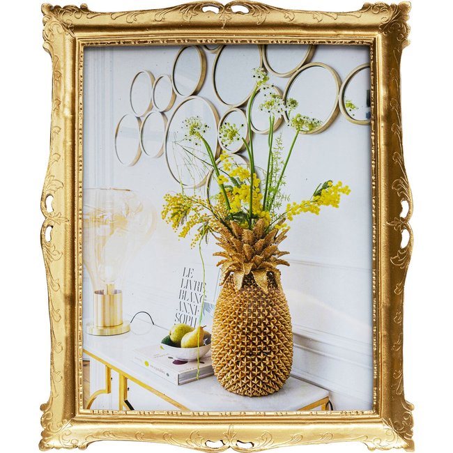 Cadre photo Antique doré 25x30cm Couleur or <span itemprop=