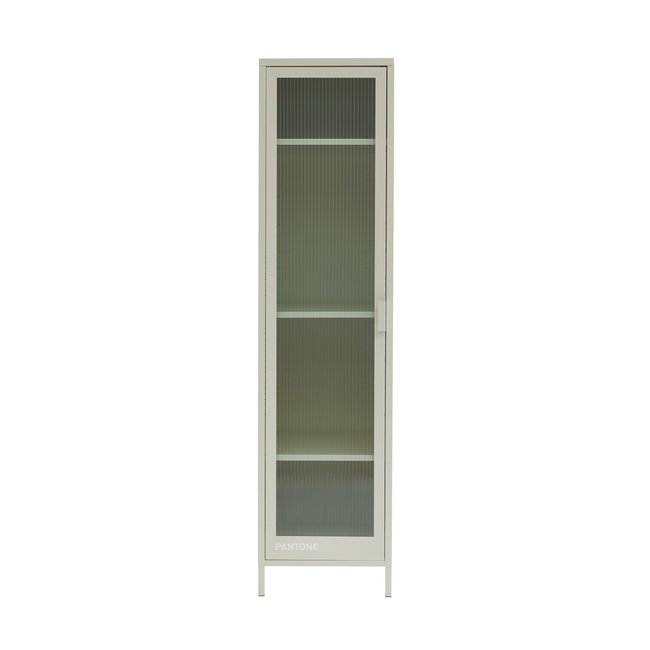 Vestiaire en acier et porte en verre cannelé - PANTONE