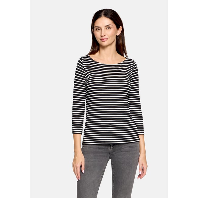T-shirt basique à rayures horizontales - BETTY BARCLAY