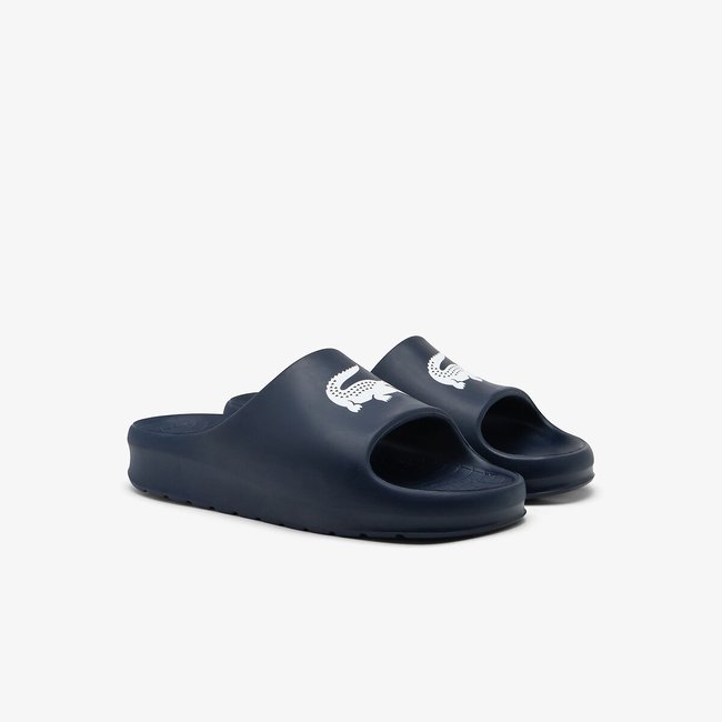Infradito Serve Slide Croco 2.0 Evo blu LACOSTE
