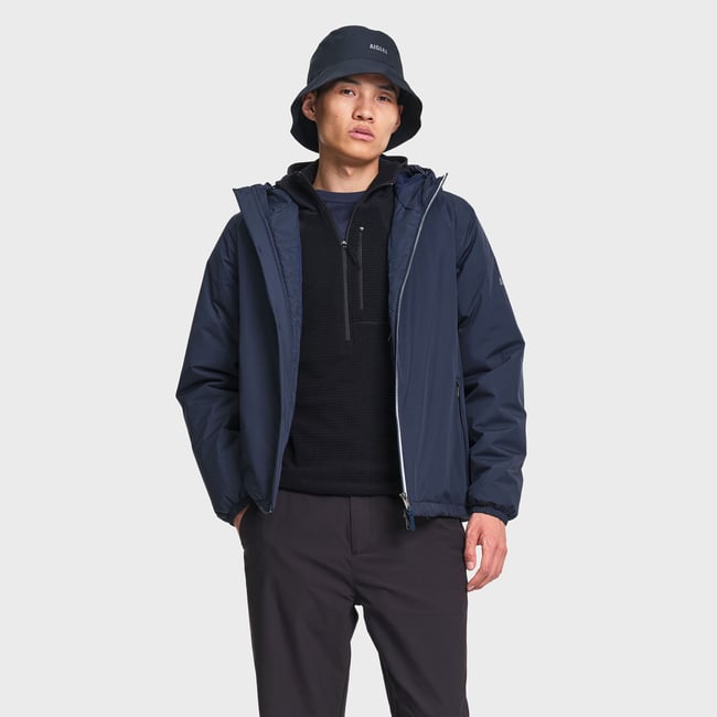 Veste imperméable matelassé capuche Rainpack Warm 70 - AIGLE