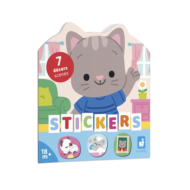 Cahier De Stickers La Maison - JANOD