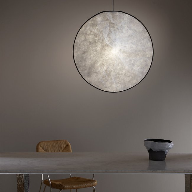 Lampadario in Tyvek®, Ø 70 cm, Moon bianco OTTO STUDIO FOR AM.PM