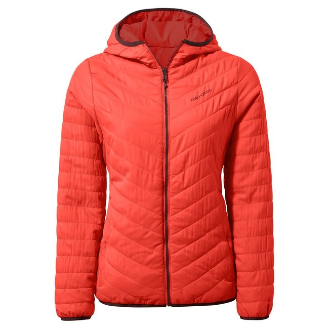 Doudoune COMPRESSLITE rouge orangé / rouge foncé <span itemprop=