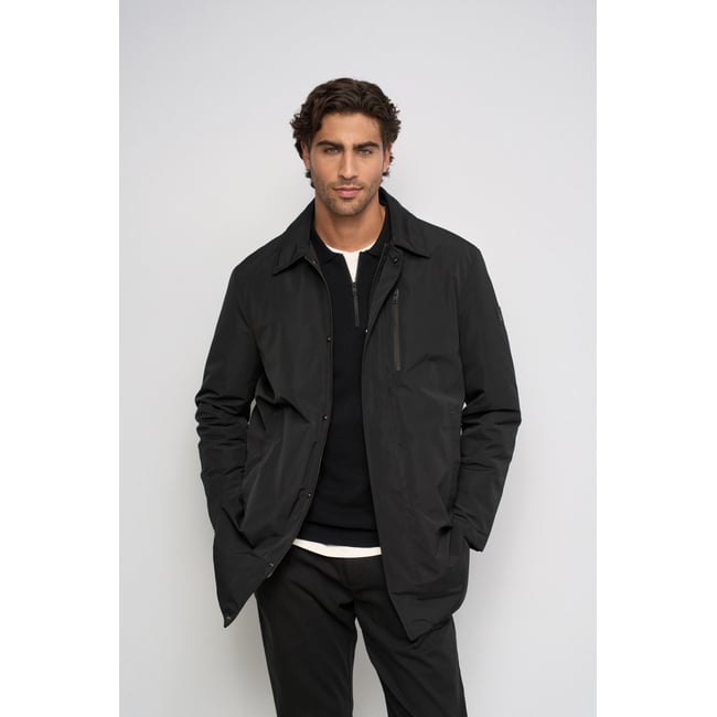 PARKA IMPERMÉABLE noir <span itemprop=