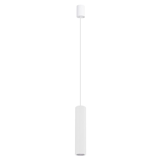 Suspension Aluminium Blanc LED 1 Ivar Couleur blanc <span itemprop=