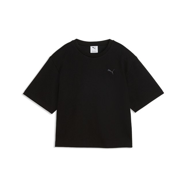 T-shirt manches courtes ESSENTIALS ELEVATED noir <span itemprop=