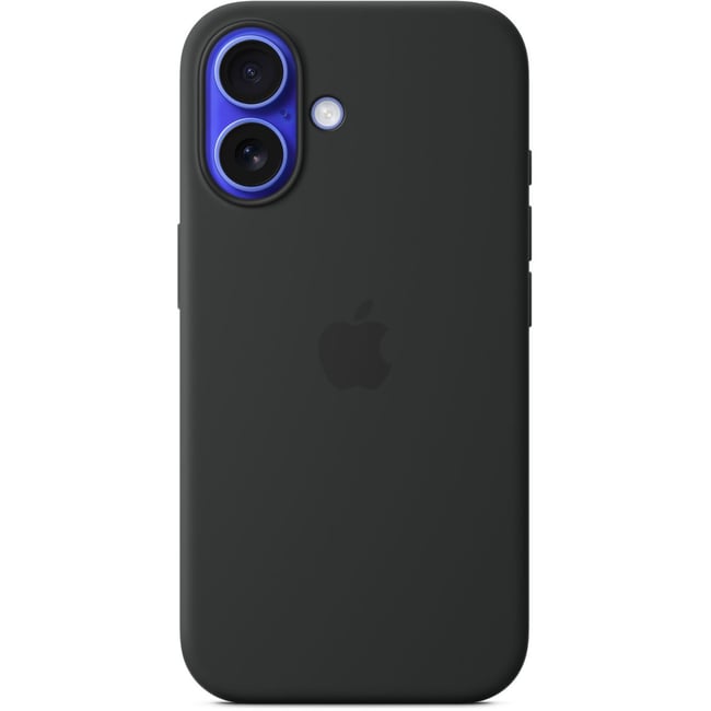 Coque iPhone 16 Silicone MagSafe Noir - APPLE