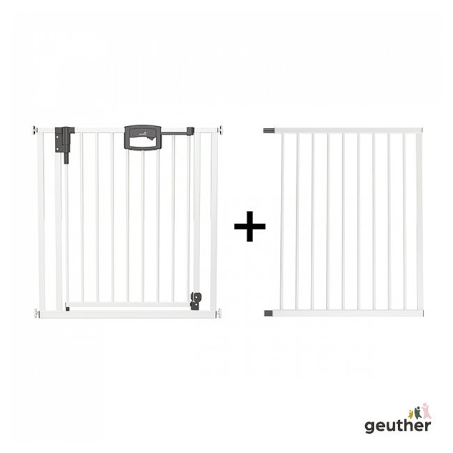 Barrière de porte à pression Easylock Plus métal144,5 cm 152,5 cm - GEUTHER