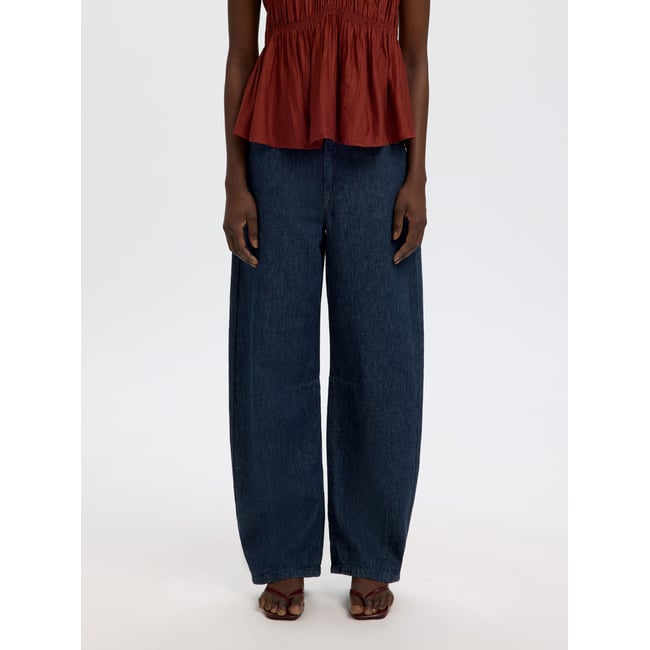 Jean Loose Fit dark blue denim <span itemprop=