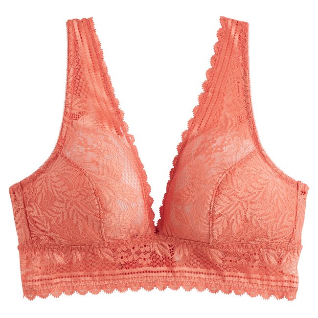 Reggiseno bralette Signature, JEANNE arancione LA REDOUTE COLLECTIONS