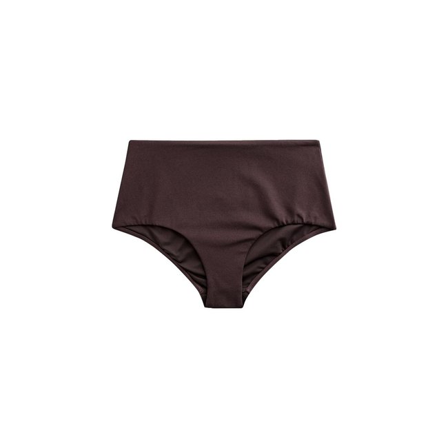 Bas de bikini marron chocolat <span itemprop=
