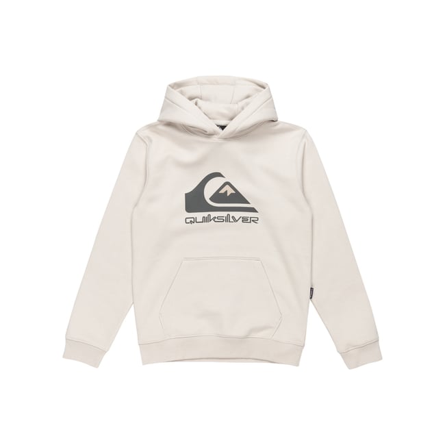 Sweat à capuche BIG LOGO gris wind chime <span itemprop=