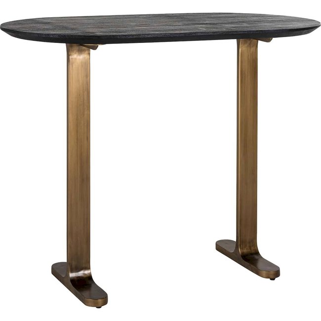 Table de Bar Élégante  et Couleur noir et or luxueux <span itemprop=