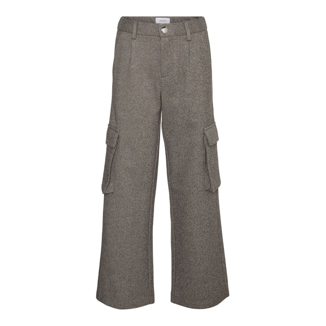 Pantalon Femme Un Deux Trois Taille 40 - Gris, Coupe Slim, élastique à La Taille, Occasion Très Bon état