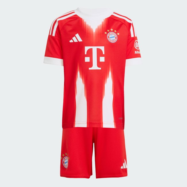 Mini kit Domicile FC Bayern 25/26 Enfants red <span itemprop=