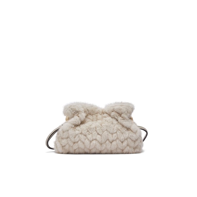 Petit Sac Riccy en imitation fourrure - LIU JO