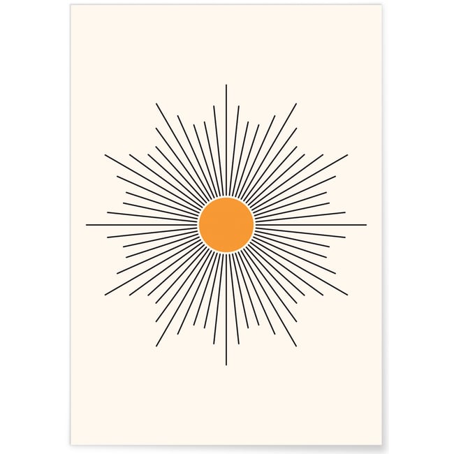 Affiche Summer 5 Couleur blanc <span itemprop=