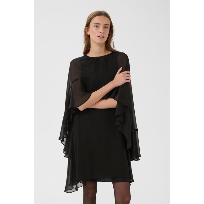 Robe a-shape noir meteorite <span itemprop=